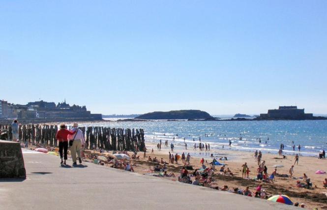Saint Malo Bel Appartement Neuf Pres Gare Plage Sillon Intramuros Parking Prive Dış mekan fotoğraf